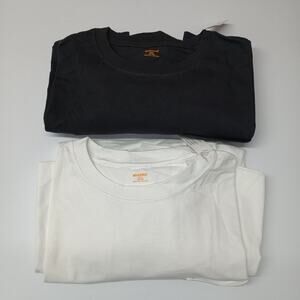 2 Brahma Long Sleeve Core Work T-Shirt 2XLT 50-52 White And Black Pocket Tee